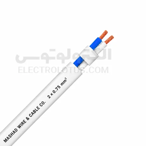 کابل کیسه ای سایز 0/75 سیم و کابل مشهد
