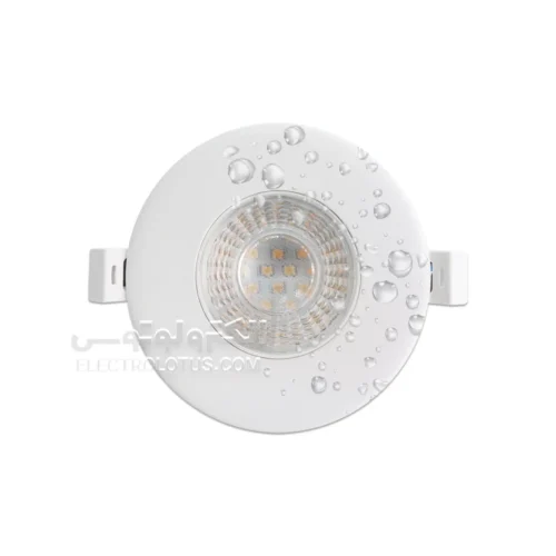 چراغ هالوژنی 10 وات توکار لنزدار IP65 پارس لایت